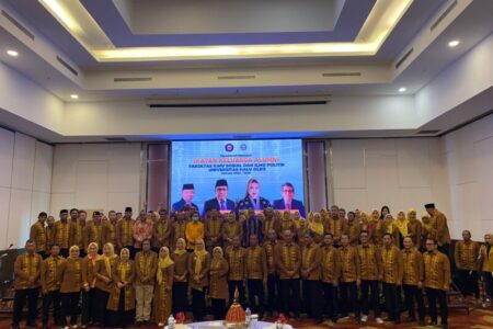 Tina Nur Alam Resmi Dilantik Menjadi Ketua IKA Fisip UHO Periode 2023-2026