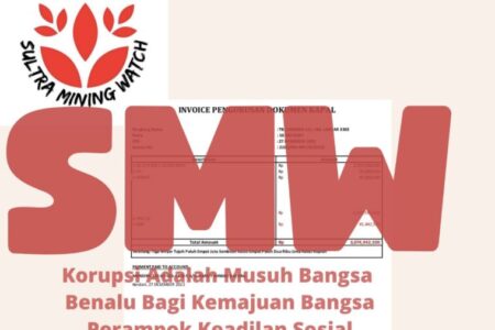 Dugaan Ada Aliran Dana Invoice Tambang PT KKP Mengalir Ke Rekening Inisial DAB, Sultra Mining Watch Akan Laporkan ke Jampidsus Kejagung RI