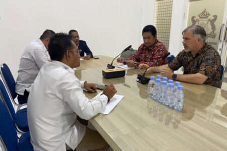 Kadin Sultra Menerima Kunjungan Konsulat Amerika