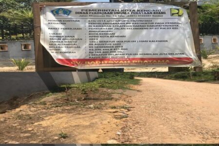 Proses Perkerasan Jalan di Jl. Kelengkeng Diduga Asal-asalan, Dinas PUPR Kota Kendari Disorot Telah Comot Banyak Keuntungan