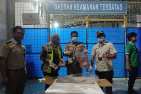 Barantin Gagalkan 98 Kg Daging Tanpa Dokumen Asal Jawa Timur Beredar di Sultra