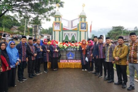 Pemkot Kendari Ikut Meriahkan Pawai Taaruf MTQ ke-30 Sultra di Konut