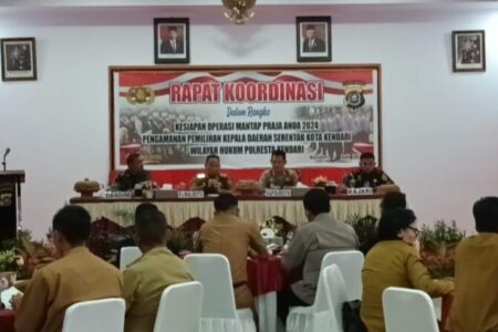 Pemerintah Kota Kendari Rakor Persiapan Pilkada 2024