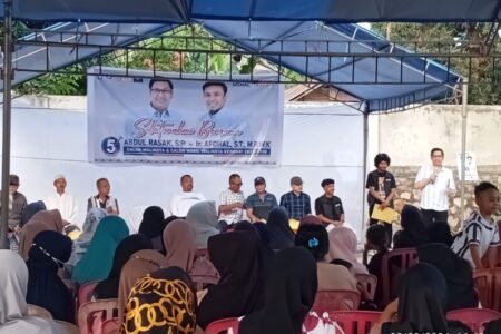 Rasak Sampaikan Program UMKM dan Nelayan Serta Benahi Air Bersih untuk Warga Kendari Caddi