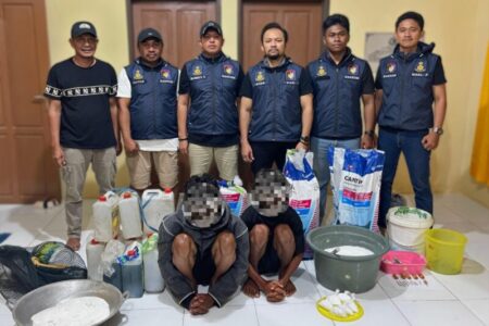 Polisi Amankan Dua Nelayan Beserta Sejumlah Bahan Peledak di Kolaka