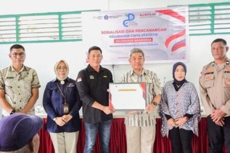 Sekda Ridwansyah Taridala Buka Sosialisasi dan Pencanangan Kelurahan Cinta Statistik
