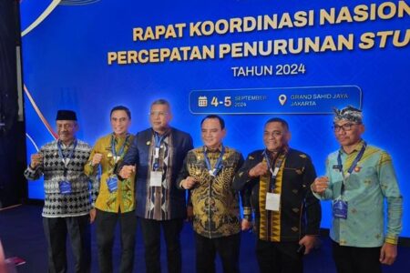 Penjabat Wali Kota Kendari Ikut Rakornas Stunting 2024