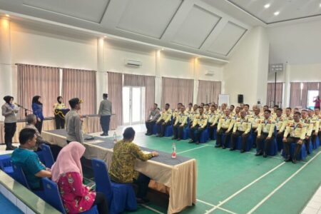 Puluhan Satpam di Kendari Jalani Latihan Penyegaran Perpanjangan Kartu Anggota