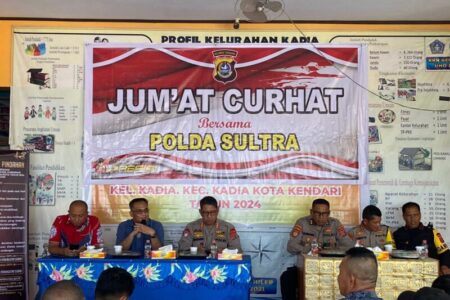 Jumat Curhat Ditbinmas Polda Sultra: Masyarakat Diimbau Jaga Kamtibmas Menjelang Pilkada