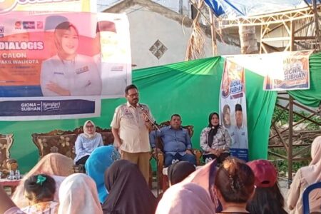 Mantan Kapolda Sultra Kampanyekan Giona – Subhan di Kelurahan Bende