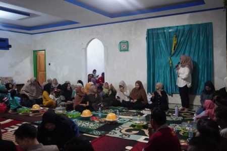 Giona Nur Alam Hadiri Yasinan Warga Jalan Tunggala Baito