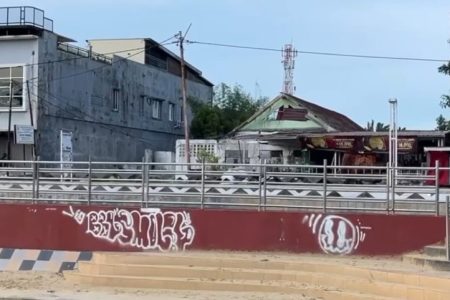 Satpol PP Kendari Sayangkan Vandalisme di Taman Kali Kadia, Merusak Estetika Kota