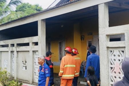 Sebuah Rumah Alami Kebakaran di Kelurahan Lepo-Lepo